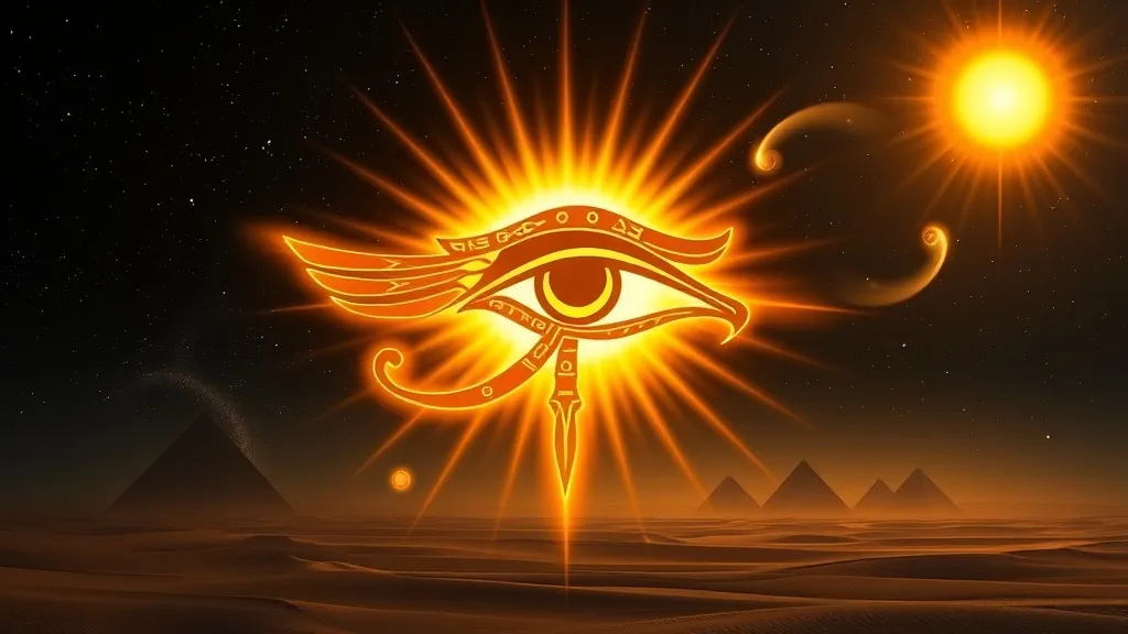 Dream symbol: eyes of ra: symbolism: Insight and Spiritual Awareness