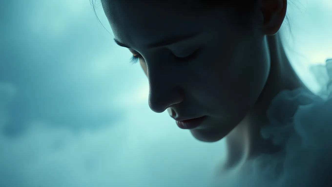 Face Looking Down in Dreams: Meaning & Symbolism Explained