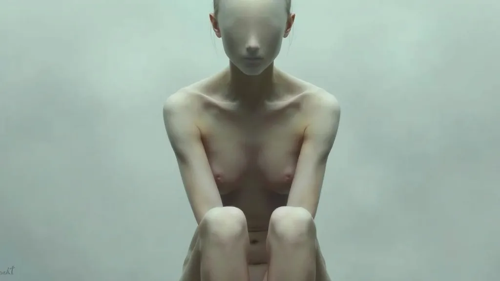 Dream symbol: young women with no face: symbolism: Repressed Emotions and Hidden Feelings