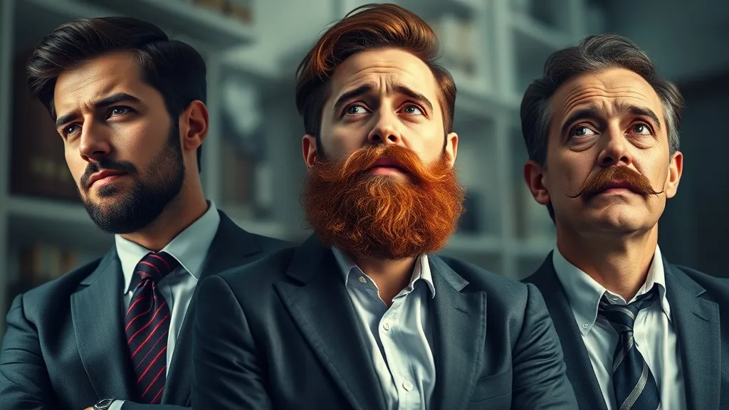 Dream symbol: facial hairs: demographics: Professionals and Their Facial Hair Dreams