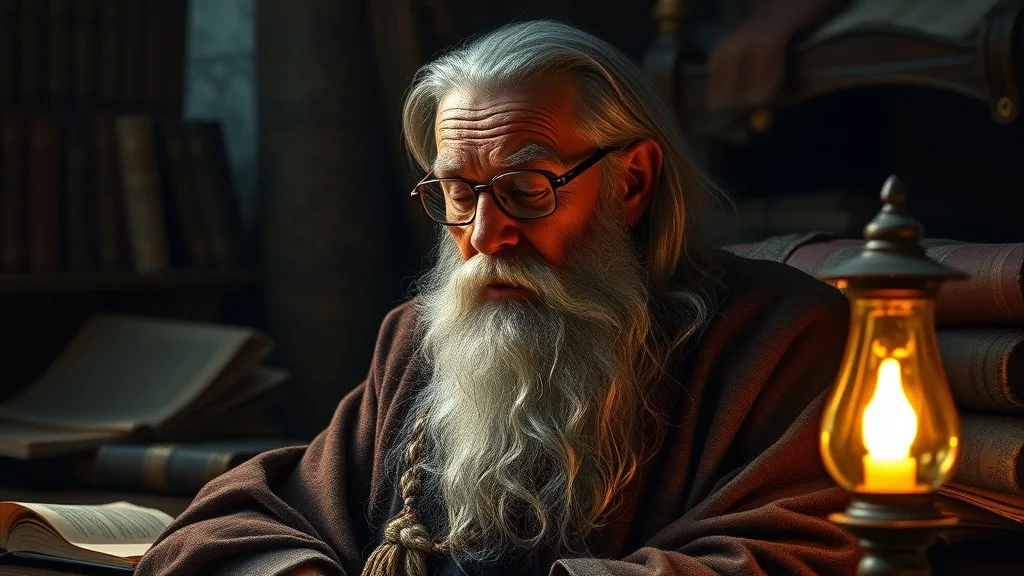 Dream symbol: beard and glasses: symbolism: Insight and Clarity