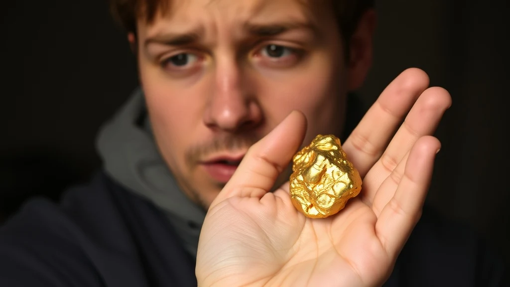 Dream symbol: fake nugget: scenarios: Dream of holding a fake nugget
