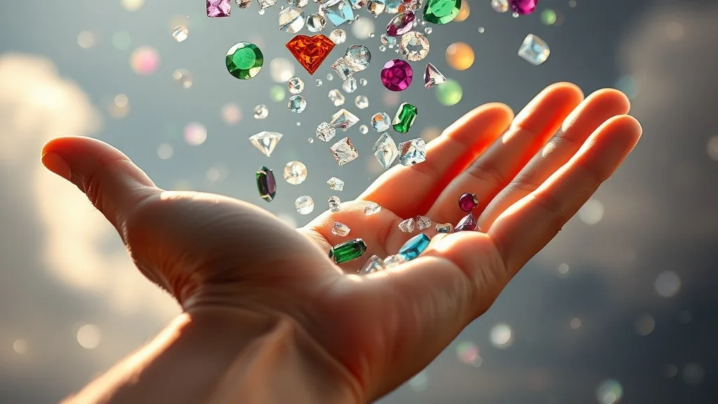 Dream symbol: falling jewels: scenarios: Dream of Finding Falling Jewels