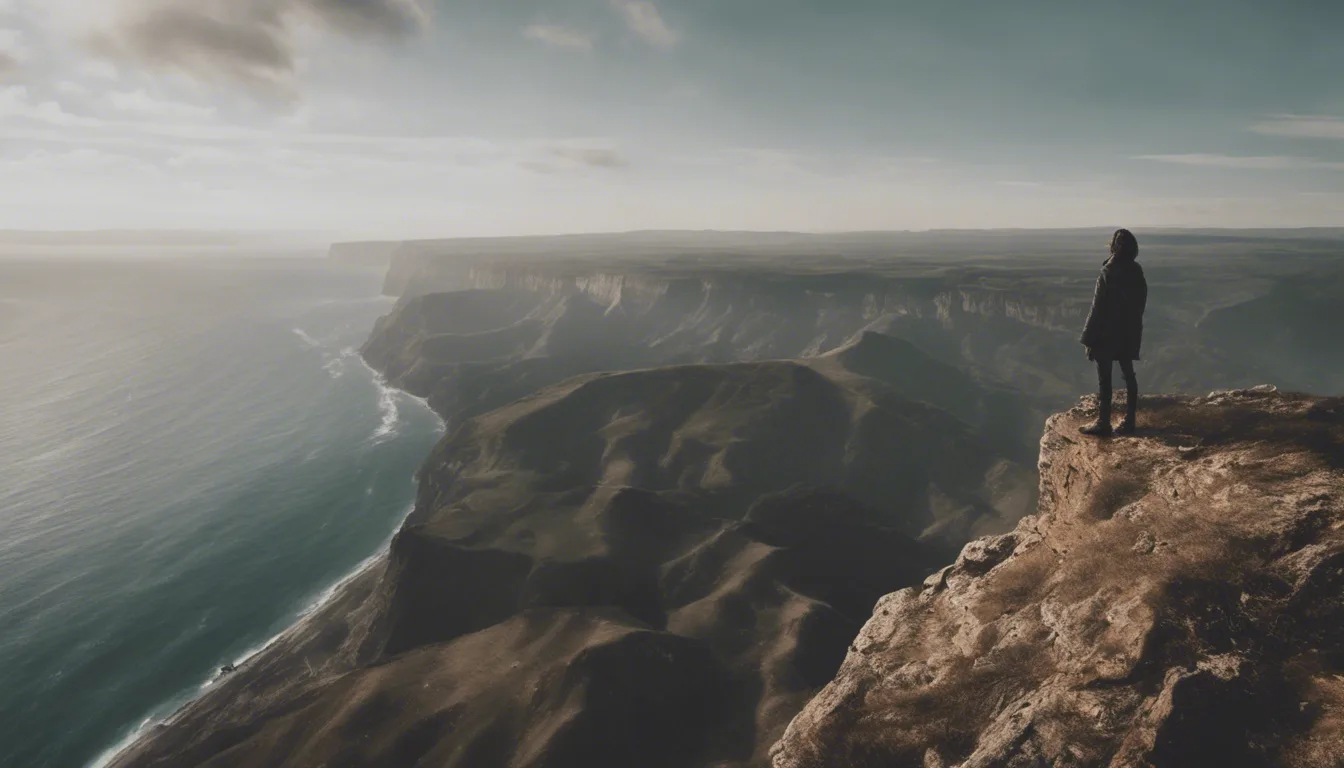 Dream symbol: falling off a cliff: scenarios: Dream of falling off a cliff and feeling happy