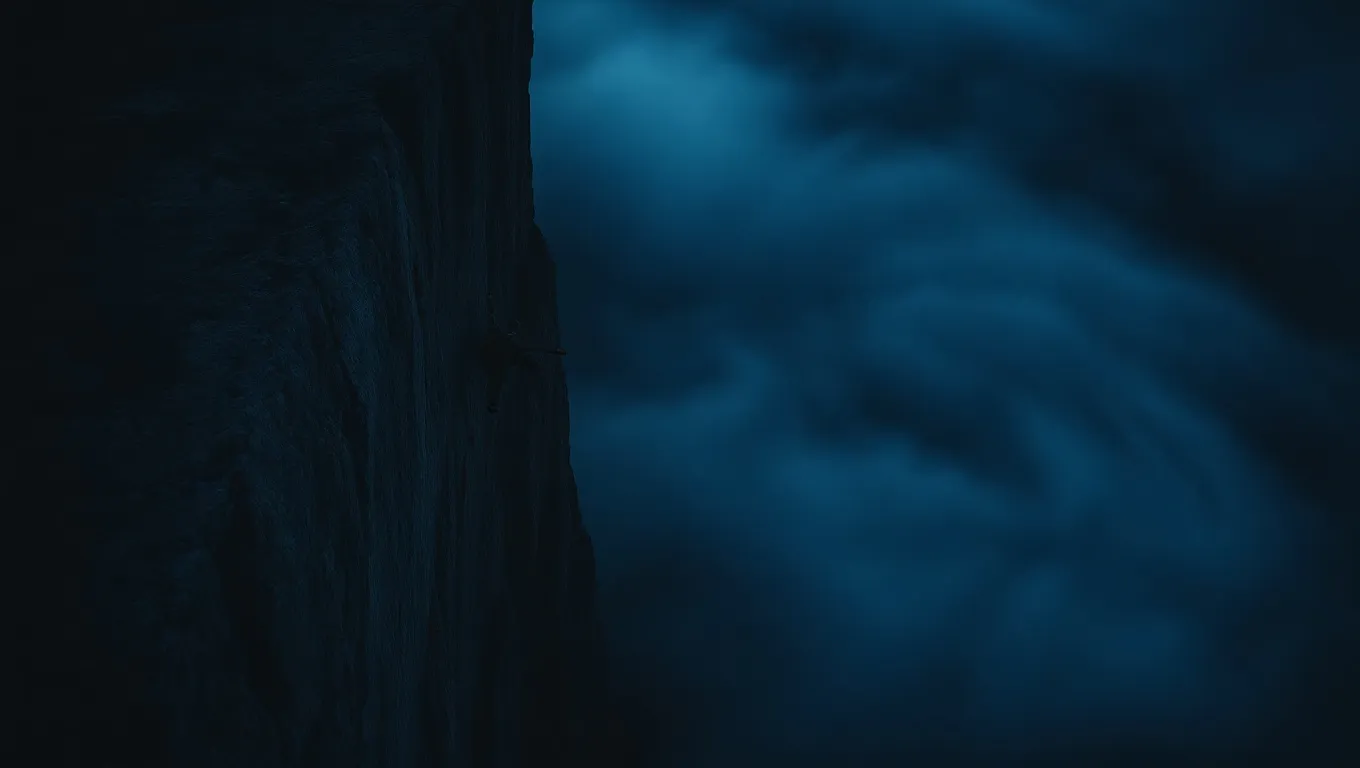 Dream symbol: falling off the cliff: scenarios: Dream of Falling Off a Cliff into a Dark Abyss Dream symbol: falling off the cliff: scenarios: Dream of Falling Off a Cliff into a Dark Abyss