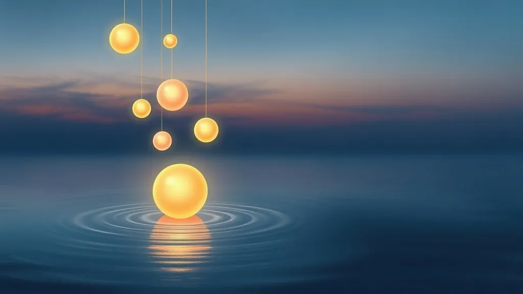 Dream symbol: falling orbs: symbolism: Surrender and Acceptance