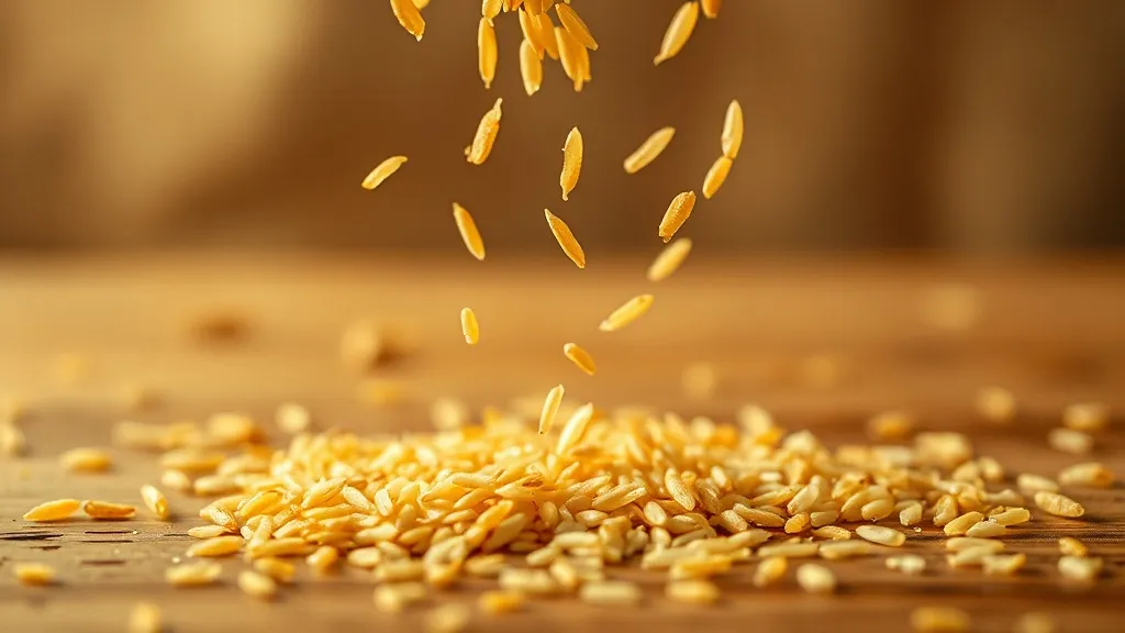 Dream symbol: falling rice: symbolism: Warnings of Potential Loss or Waste