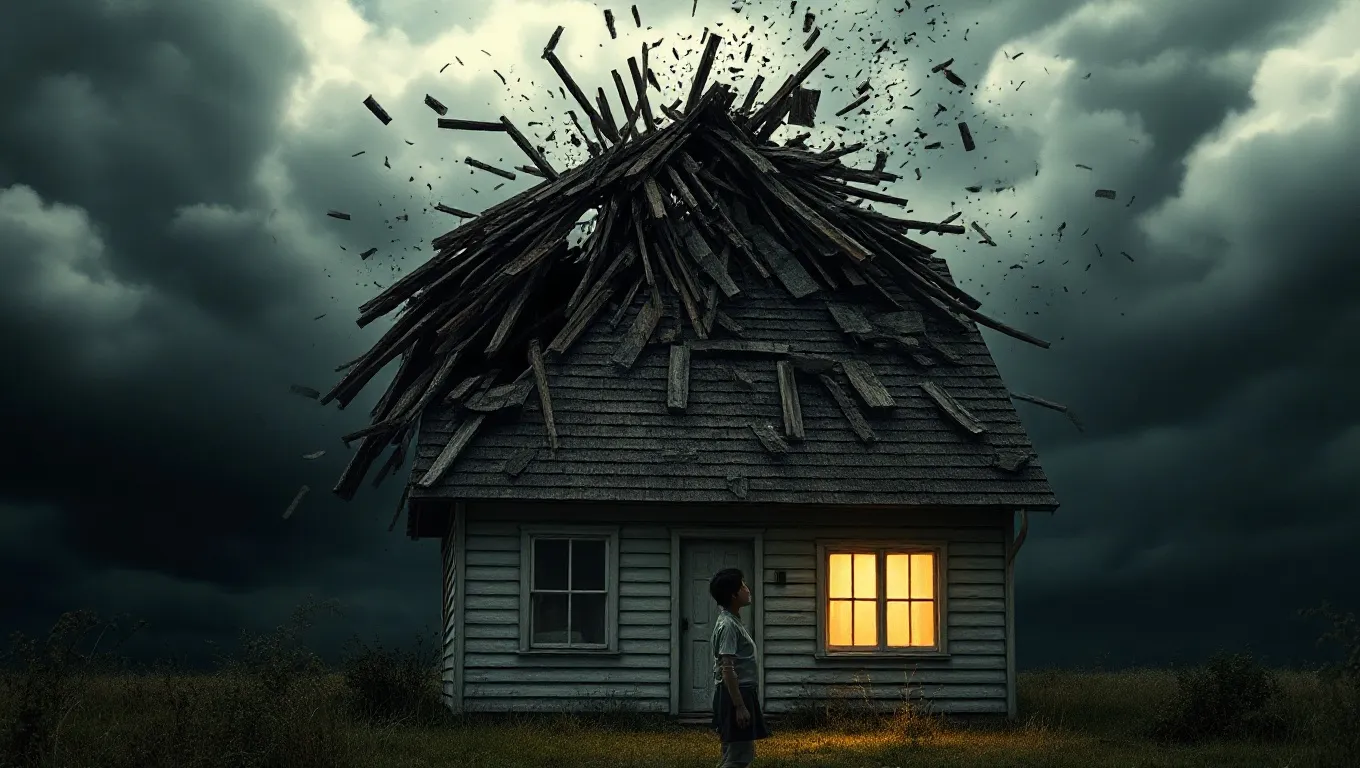 Dream symbol: falling roof: symbolism: Signifier of Urgent Need for Protection Dream symbol: falling roof: symbolism: Signifier of Urgent Need for Protection