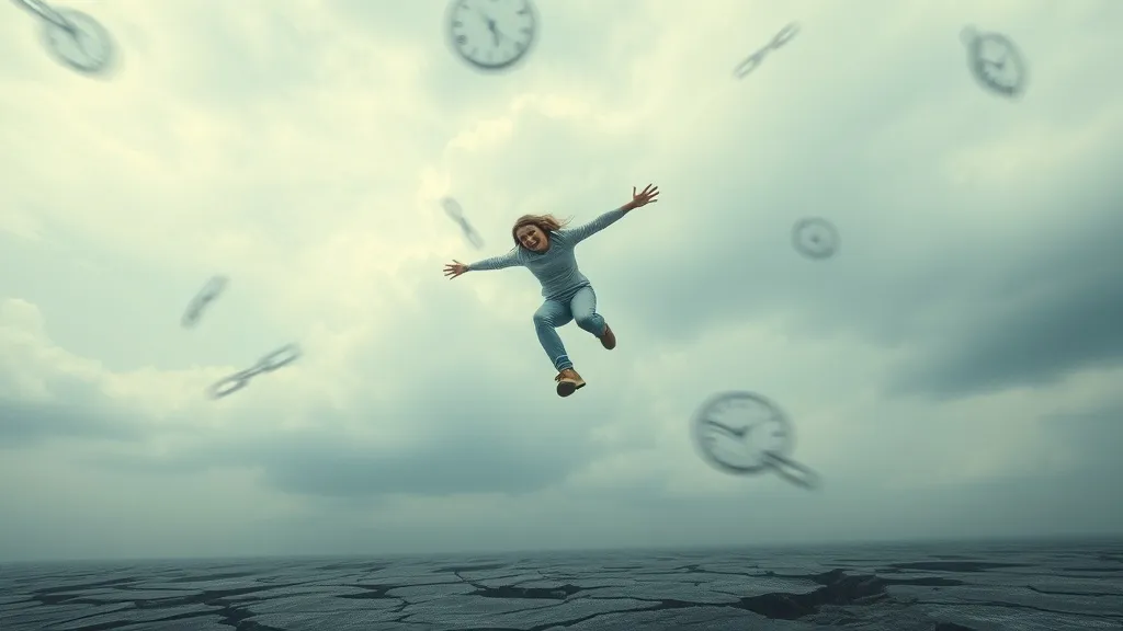 Dream symbol: falling to the ground: symbolism: Loss of Control and Stability