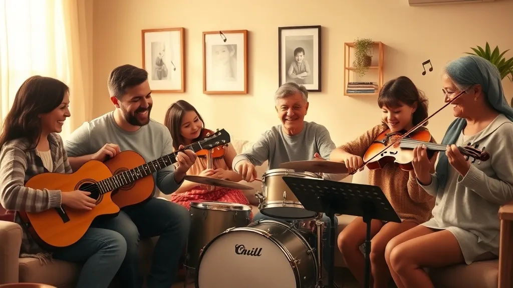 Dream symbol: family band: symbolism: Harmony and Unity Within Relationships