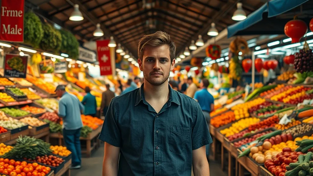 Dream symbol: farmers market: scenarios: Dream of Getting Lost at a Farmers Market