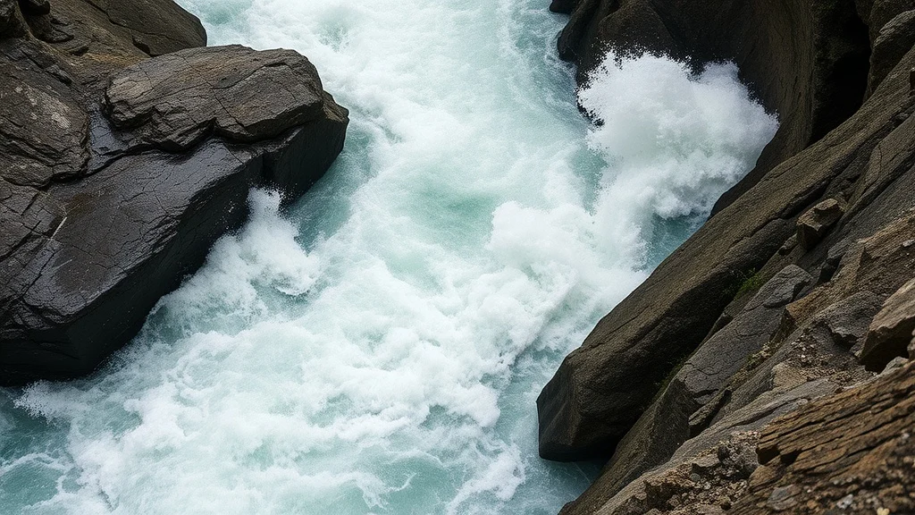 Dream symbol: fast flowing water: symbolism: Potential for Danger and Destruction