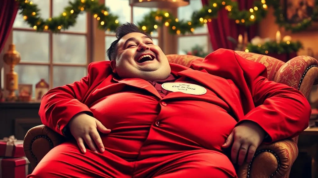 Dream symbol: fat man: scenarios: Dream of a fat man laughing