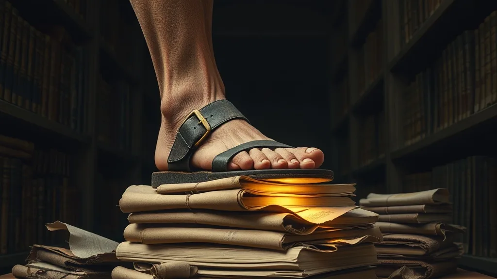 Dream symbol: father's foot: symbolism: Patriarchy and Tradition