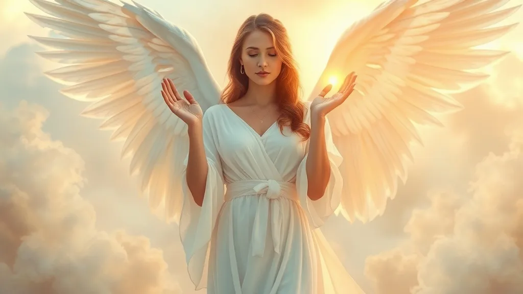 Dream symbol: female angel: scenarios: Dream of a female angel blessing you