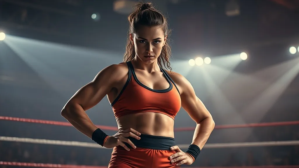 Dream symbol: female wrestler: symbolism: Struggle and Overcoming Challenges