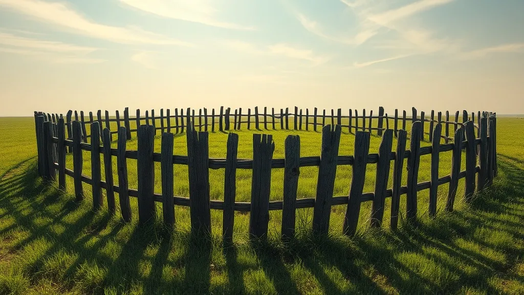 Dream symbol: fence around circle: symbolism: The Need for Structure and Routine