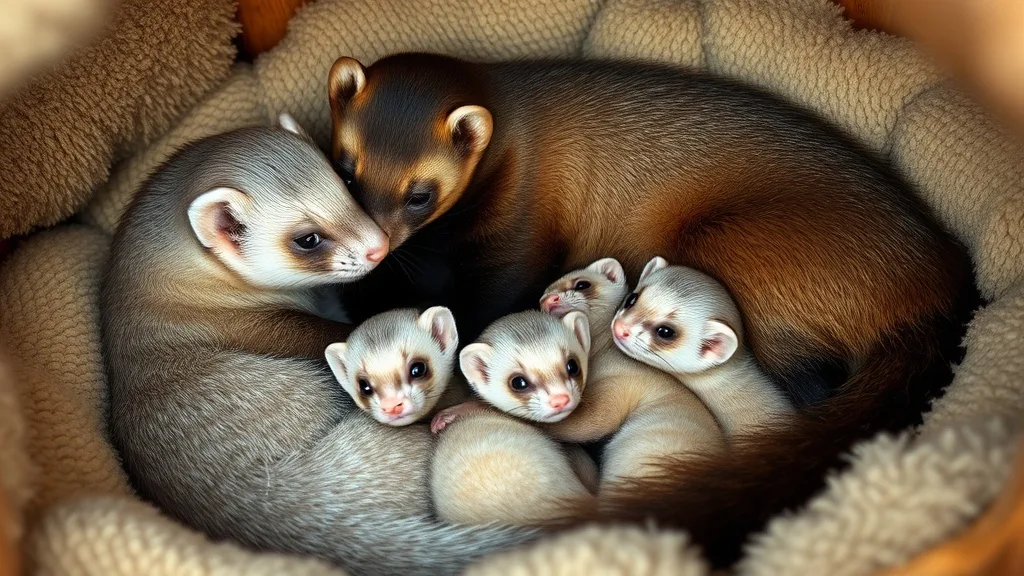 Dream symbol: ferret family: symbolism: Family Bonds and Loyalty