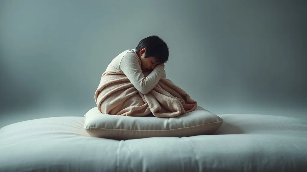 Dream symbol: fetal position: symbolism: Illustration of Avoidance and Withdrawal