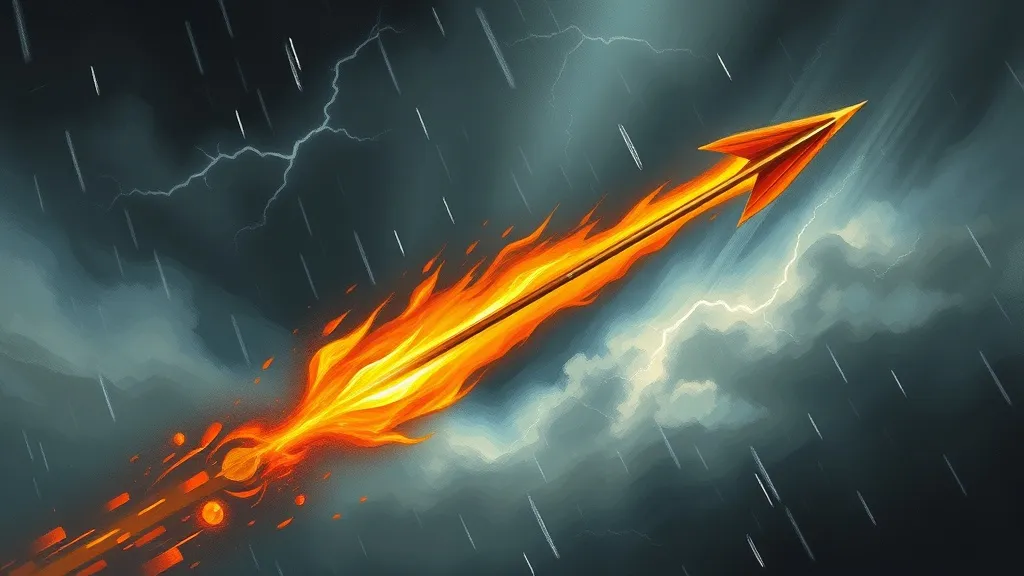 Dream symbol: arrow on fire: scenarios: Dreaming of a Fire Arrow and a Storm