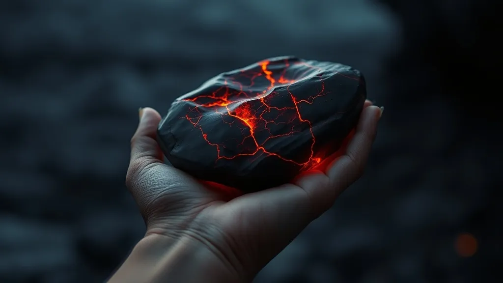 Dream symbol: fiery black rock: scenarios: Dreaming of Holding a Fiery Black Rock