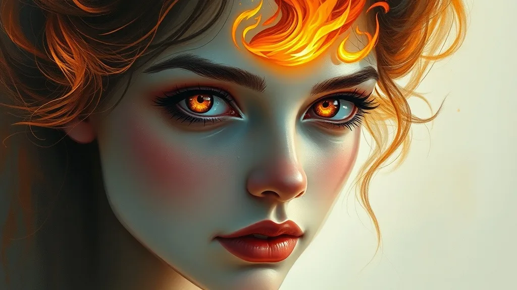 Dream symbol: fiery eyes: demographics: Artists, Writers, and Creative Individuals