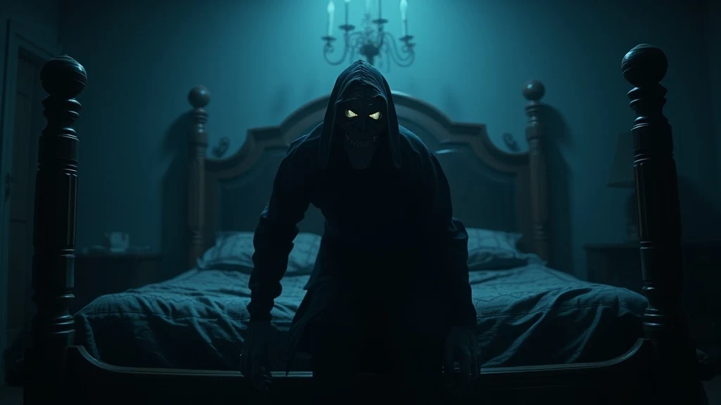 Dream symbol: figure at the end of the bed: scenarios: Dream about an unknown figure at the foot of the bed