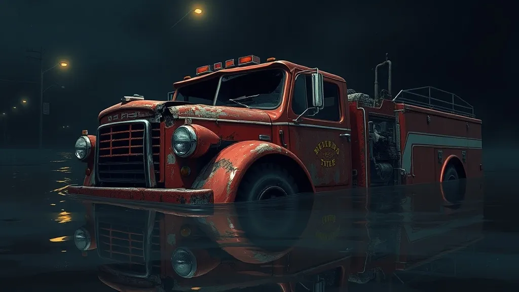 Dream symbol: fire trucks: scenarios: Dreaming of a Damaged Fire Truck