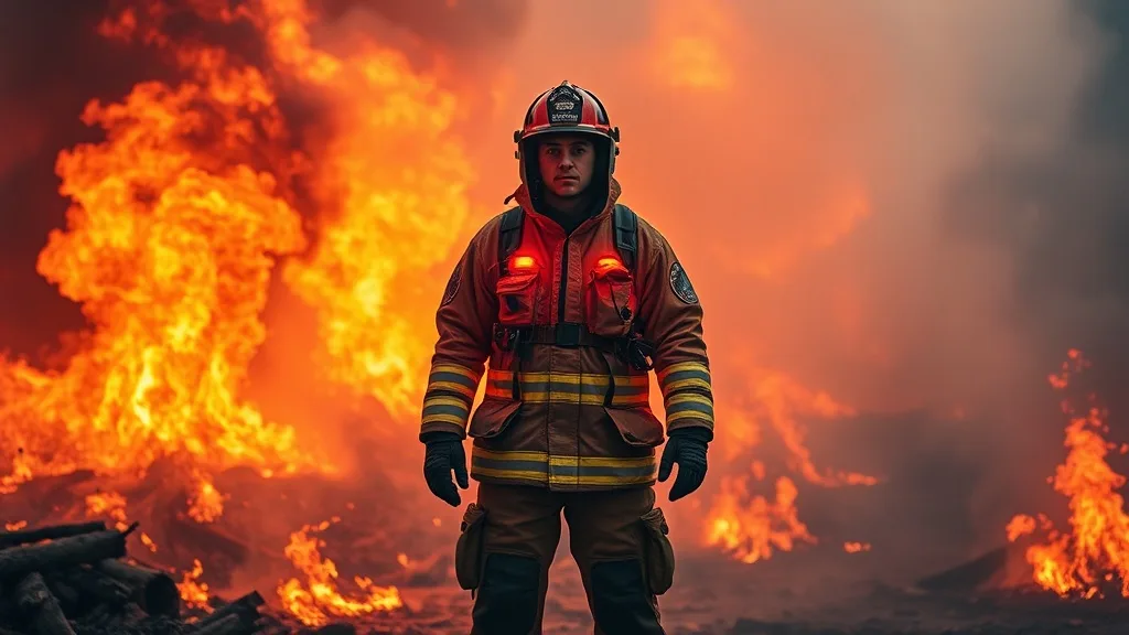 Dream symbol: fireman: scenarios: Dream of a Fireman Walking Through Fire