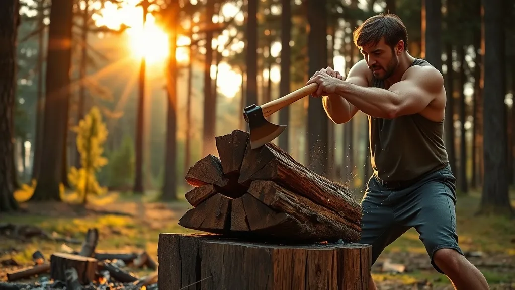 Dream symbol: firewood hit: symbolism: Expression of Breaking Free from Constraints