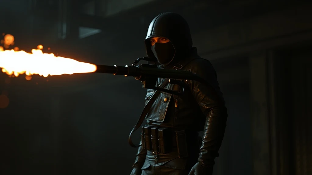 Dream symbol: flame thrower: scenarios: Dream of a Fixed Flamethrower