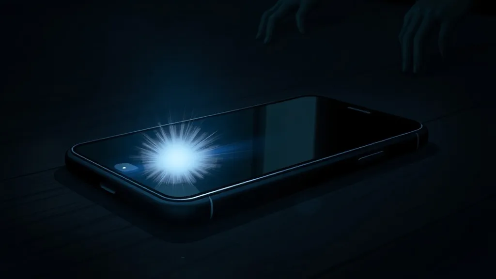 Dream symbol: phone light flashing: symbolism: A Warning or Sign of Danger