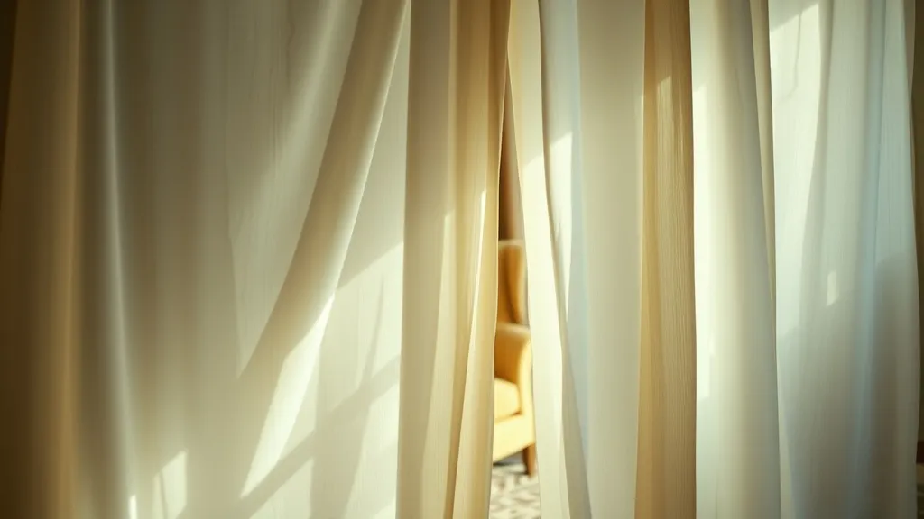 Dream symbol: flimsy curtains: scenarios: Dream about luxurious items behind flimsy curtains