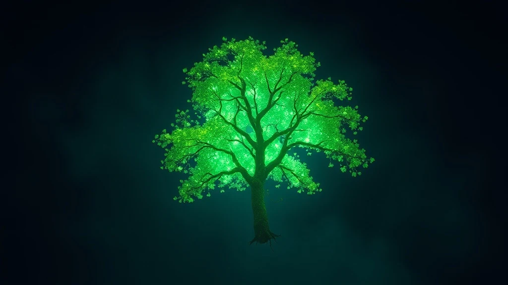 Dream symbol: floating glowing green tree: scenarios: Dream about a Floating Glowing Green Tree