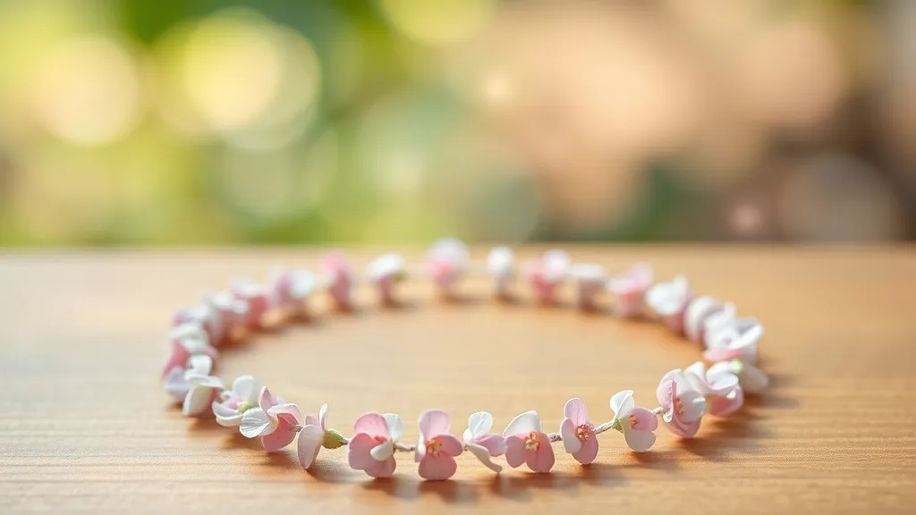 Dream symbol: flower mala: symbolism: Association with Healing and Emotional Balance