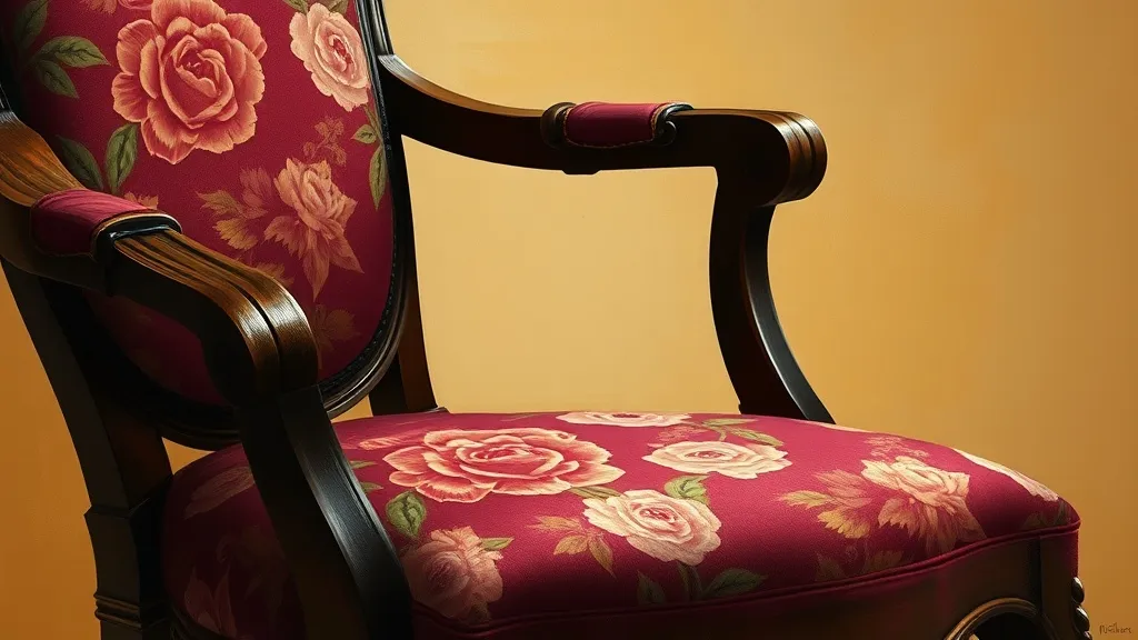 Dream symbol: flower pattern: scenarios: Dream about a flower pattern on furniture