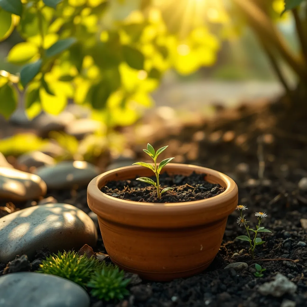 Dream symbol: flower pot: symbolism: Connection to Nature and Earth Dream symbol: flower pot: symbolism: Connection to Nature and Earth