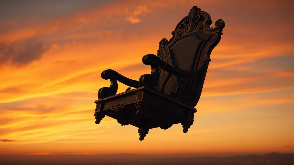 Dream symbol: flying chair: scenarios: Dream of an Antique Flying Chair