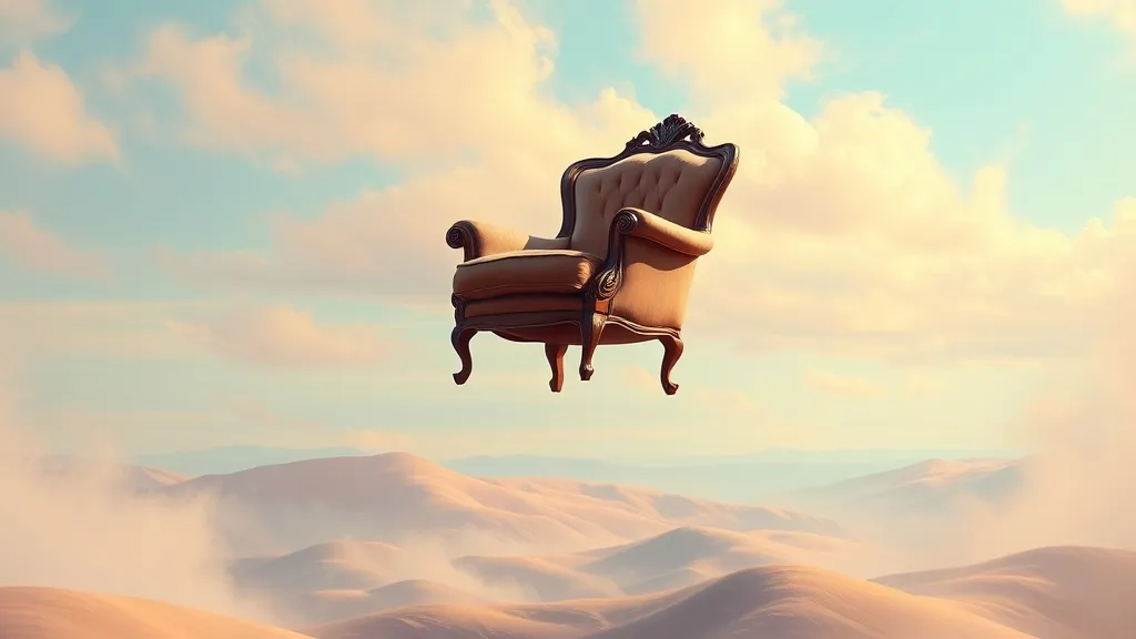 Dream symbol: flying chair: symbolism: Freedom and Liberation