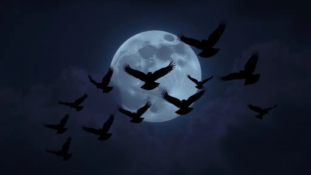 Flying Crows in Dreams: Symbolism and Meaning
