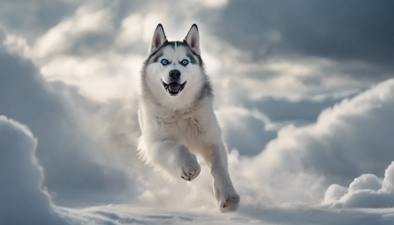 Dream symbol: flying husky dog: intro