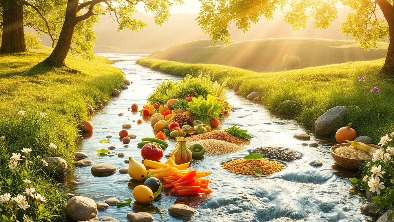 Dream symbol: food flowing: symbolism: Continuous Nourishment for Mind and Body Dream symbol: food flowing: symbolism: Continuous Nourishment for Mind and Body