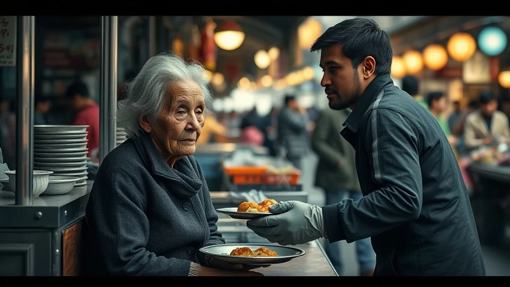 Dream symbol: food vendors: demographics: Elderly