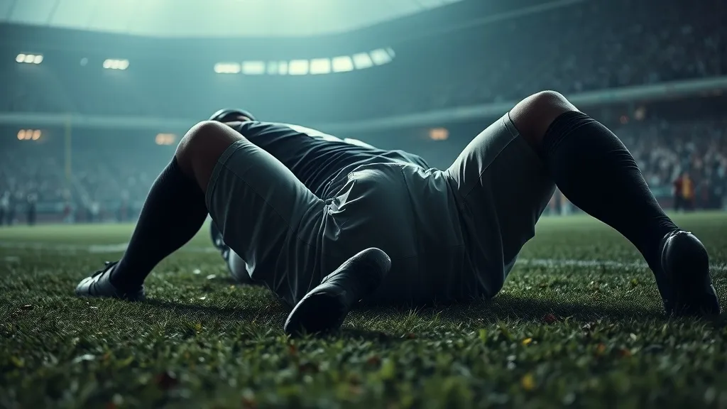 Dream symbol: football player: scenarios: Dream of a Football Player Getting Injured