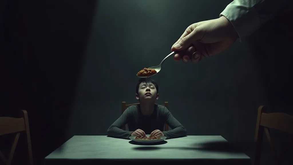 Dream symbol: forced eating: scenarios: Dream of Forced Eating and a Feeling of Violation
