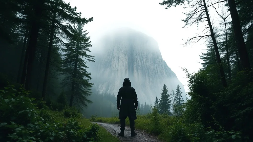 Dream symbol: forest path: scenarios: Dream of a Path Leading to a Cliff