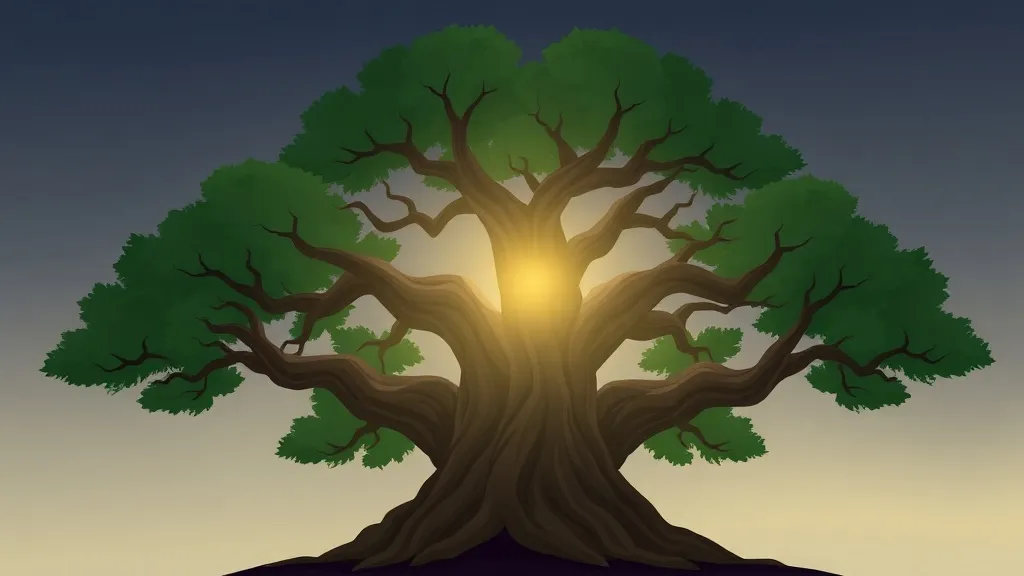Dream symbol: four corner tree: symbolism: Guardianship and Protection