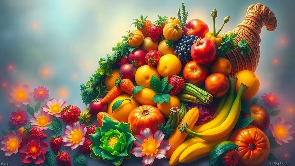 Dream symbol: fresh fruit and vegetables: symbolism: Spiritual Awakening and Enlightenment