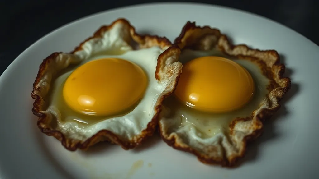 Dream symbol: fried eggs: scenarios: Dreaming of Spoiled or Rotten Fried Eggs