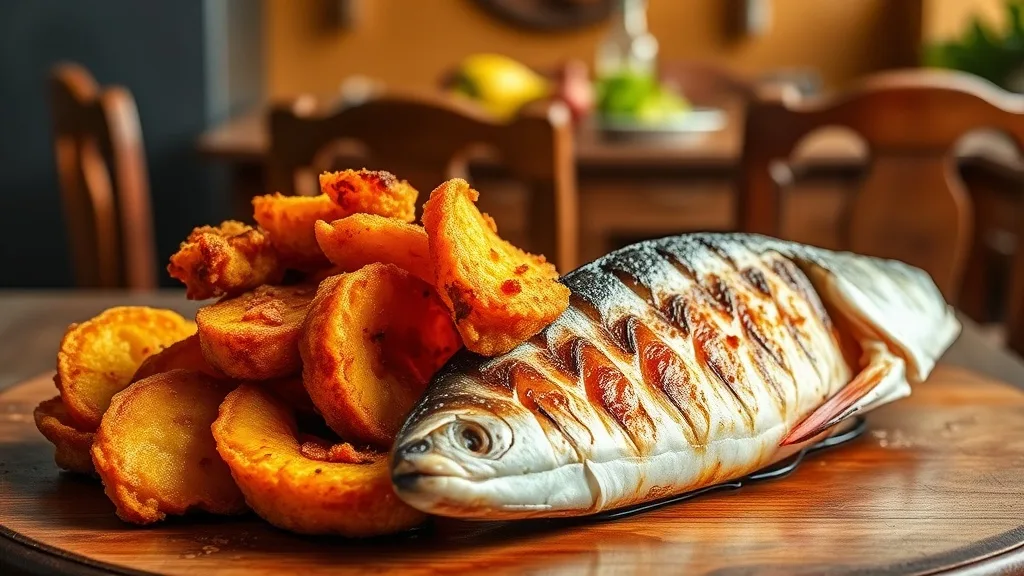 Dream symbol: fried plantain: scenarios: Dream of Fried Plantain with Fish